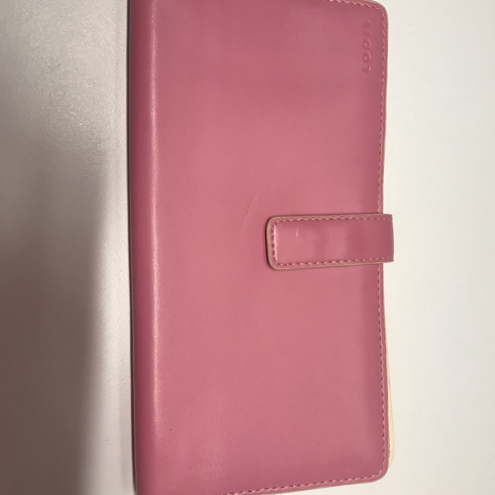Brand new Lodis pink wallet